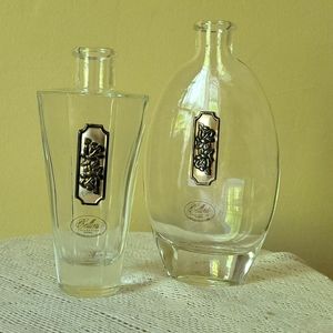 Cellini Crystal Perfume Bottles